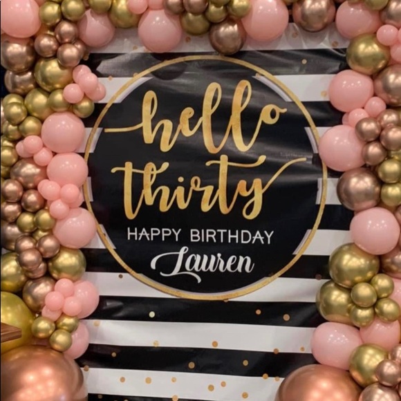 30th birthday banner